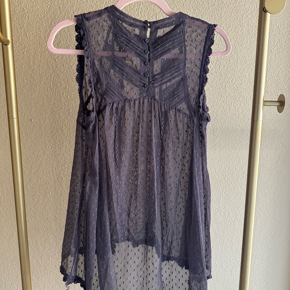 Free People Sleeveless Lace Tunic - Picture 3 of 7